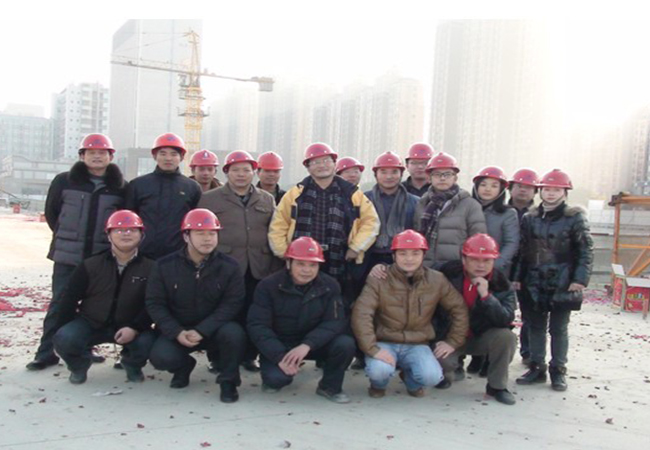 公司承建的苏州相城区台家大厦项目举行开工仪式